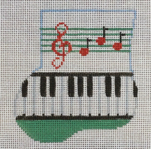 Piano Christmas Sock