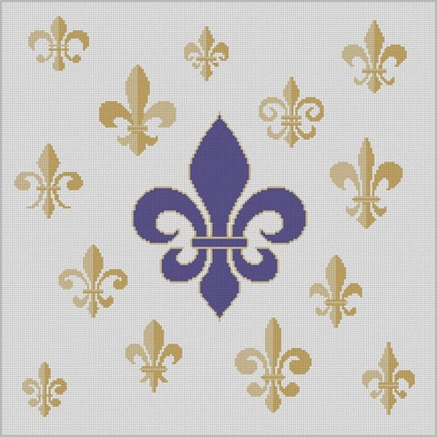 Fleur de Lis Collage