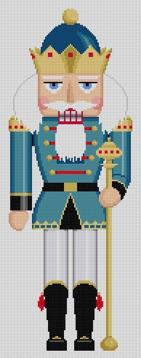 Nutcracker - King w/Scepter