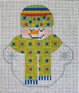 Snowman w/Dotted Scarf