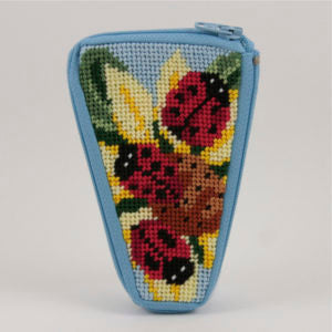 Stitch/Zip - Ladybugs Scissor Case 