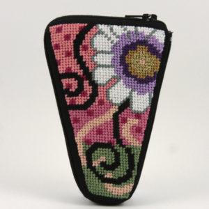 Stitch/Zip - Daisy Swirl Scissor Case 