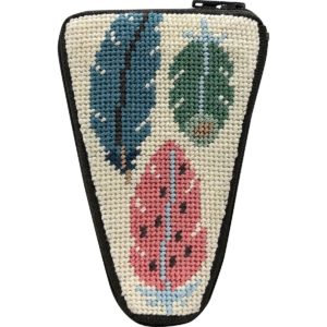 Stitch/Zip - Feathers Scissor Case 