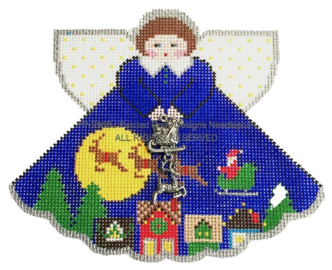 Over the Rooftops Angel w/Charms