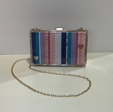 Pastel Stripes Purse