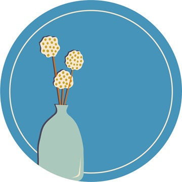 Puffs in Vase