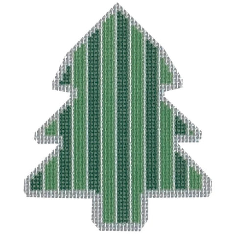Green/Silver Stripe Tree