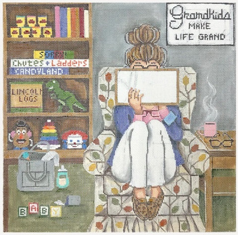 Stitching Girl - Grandma 