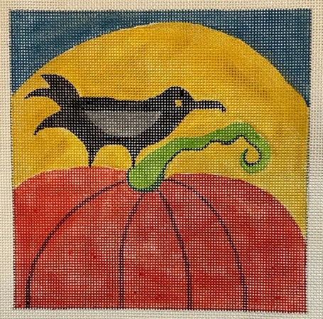 Pumpkin w/Crow