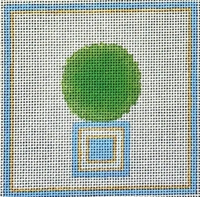 Round Topiary Square - 13M