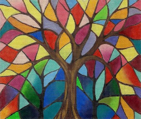 Stainglass Tree of Life Tallis