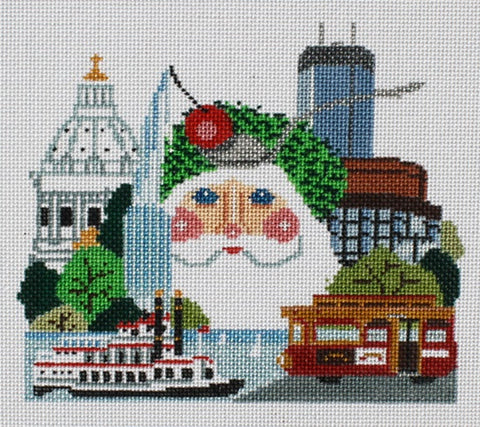 Minneapolis Santa Head
