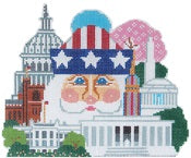 Washington DC Santa Head