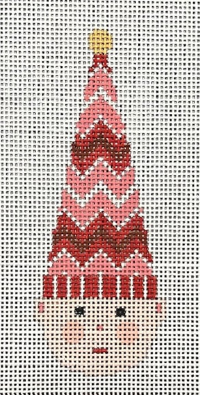 Elf Ornament/Red Zig
