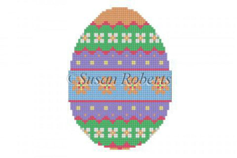 Floral Bands Egg