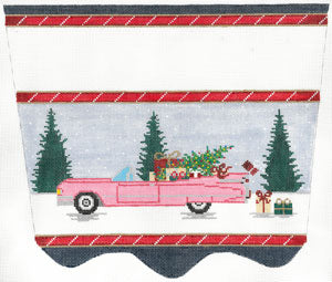 Pink Cadillac Stocking Cuff