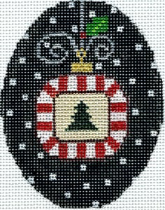 Peppermint Party - Tree Ornament