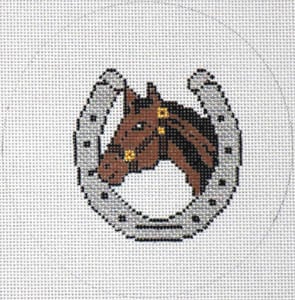 Horse Shoe w/Horse Head 