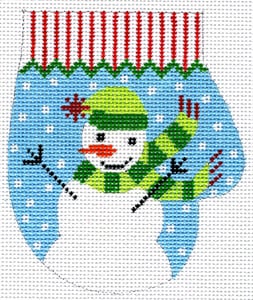 Snowman Mitten