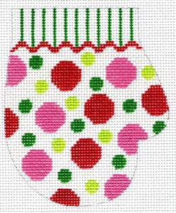 Polka Dot Mitten