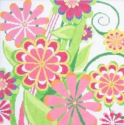 Large Pink Sherbert Garden 