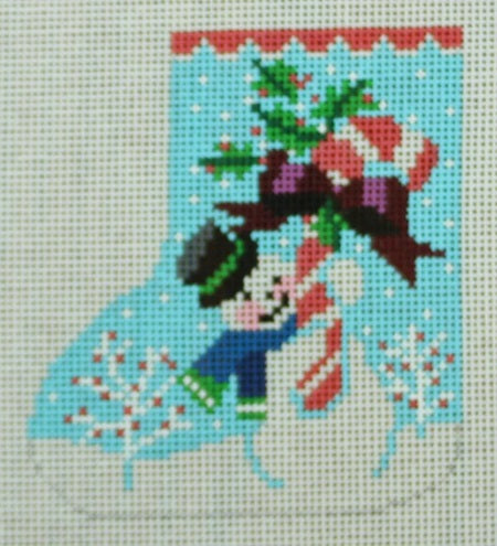 Skate - Candy Cane Snowman (Shelly Tribbey)