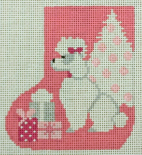 Skate - Pink Poodle Christmas (Shelly Tribbey)
