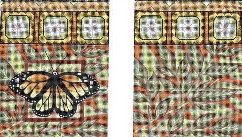 Monarch Butterfly Purse Front & Back (Melissa Shirley)