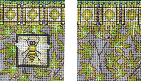 Bumble Bee Purse Front & Back (Melissa Shirley)
