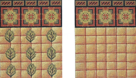 Golden Leaf Purse Front & Back (Melissa Shirley)