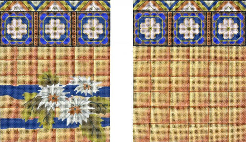 Gold Blossom Purse Front & Back (Melissa Shirley)