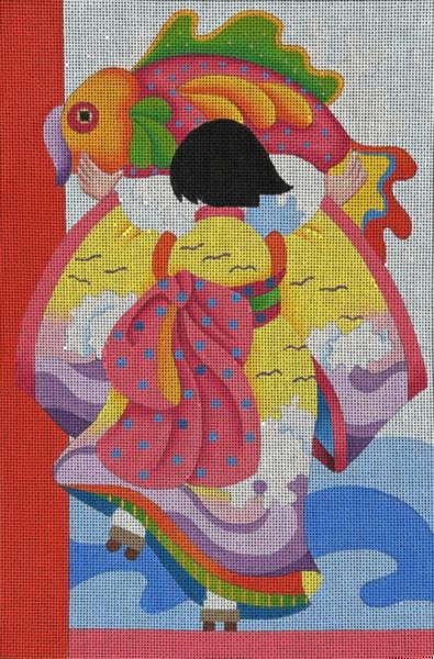 Fish Japanese Panel (Melissa Shirley)