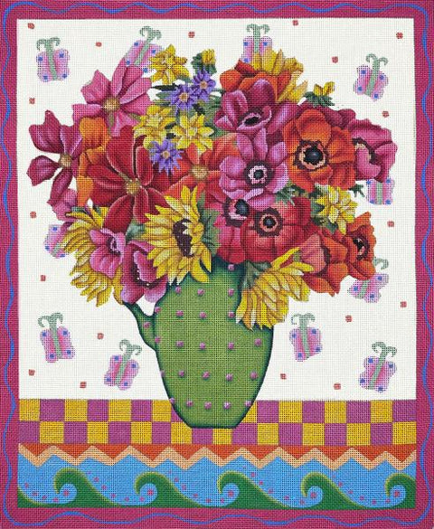 Bright Bouquet Fire Screen (Melissa Shirley)