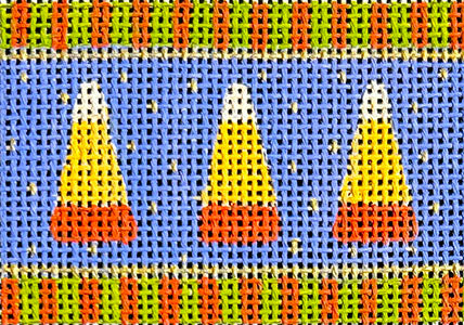 Candy Corn Halloween Ornament (Melissa Shirley)