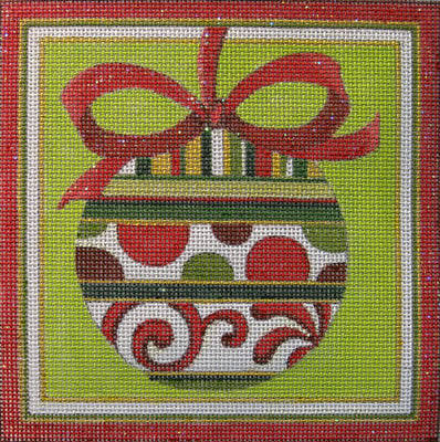 Red/Green Ornament