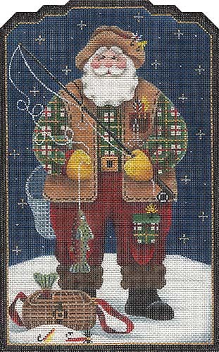 Fishing Santa