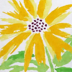 Large Yellow Splash Flower (Jean Smith)