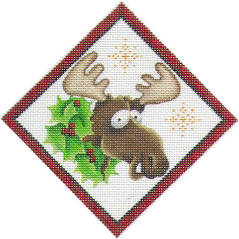 Moose with Wreath