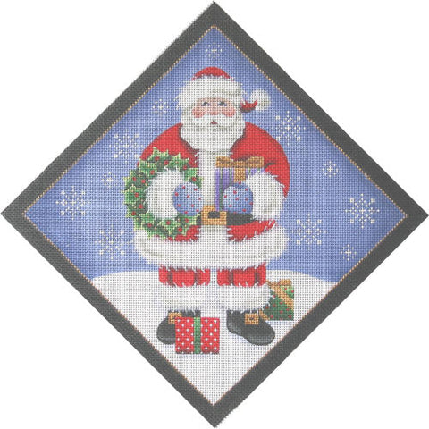 Wreath Santa