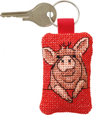 Keyring - Pig (Permin)