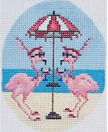 Flamingo Cocktails (Kates Finepoint Designs)
