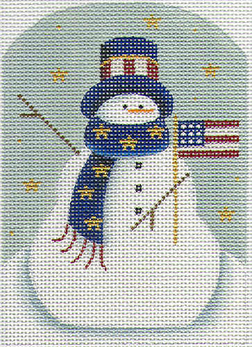 Independence Snowman