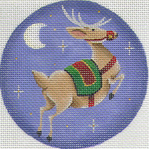 Rudolph In The Sky Ornament