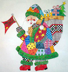 Patchwork Santa Too