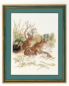 Three Rabbits (Eva Rosenstand)