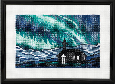 Church in Northern Lights (Permin)