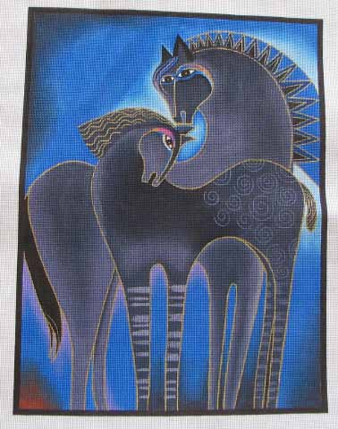Indigo Horses
