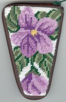 Sweet Violets Scissor Case