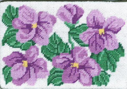 Sweet Violets Cosmetic Case