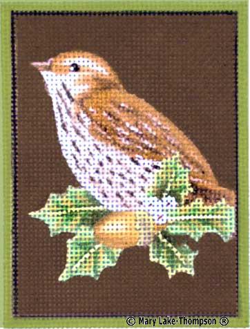 Brown Bird Ornament
